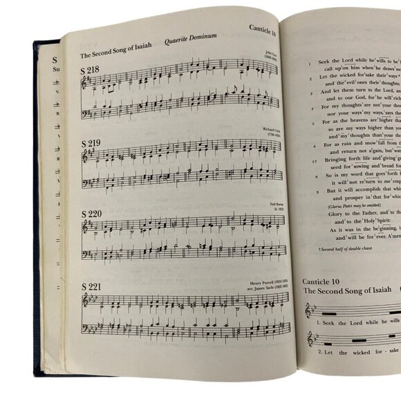 The Hymnal of the Episcopal Church 1982 Hardcover Book Worship Praise Music - Picture 7 of 11
